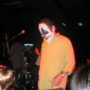 Smiling Through My Makeup - Todd was recently flown to Hoboken, New Jersey, to sit in on drums with Yo La Tengo. The band thought it would be funny to have Todd wear Peter Criss makeup, but Todd didn't think that was enough, so he wore the full KISS costume, complete with yellow oxford shirt and gray cordroys pants.