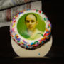 Anniversary Treat - Todd needed a treat for fans at his '20th Anniversary in Comedy' show in November of 2007. Imagine his delight when he passed a bakery window and saw cupcakes with his photograph airbrushed on top. Todd walked into that bakery -- and after the cashier was revived by paramedics -- bought a hundred of them. He passed them out to delighted audience members who never thought a cupcake could appeal equally to their senses of sight and gustation.